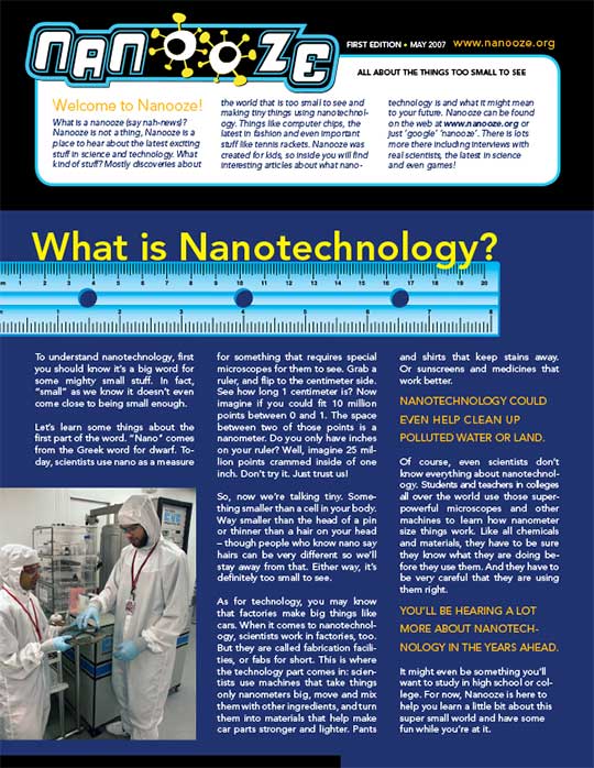 Issue 1: What is Nanotechnology