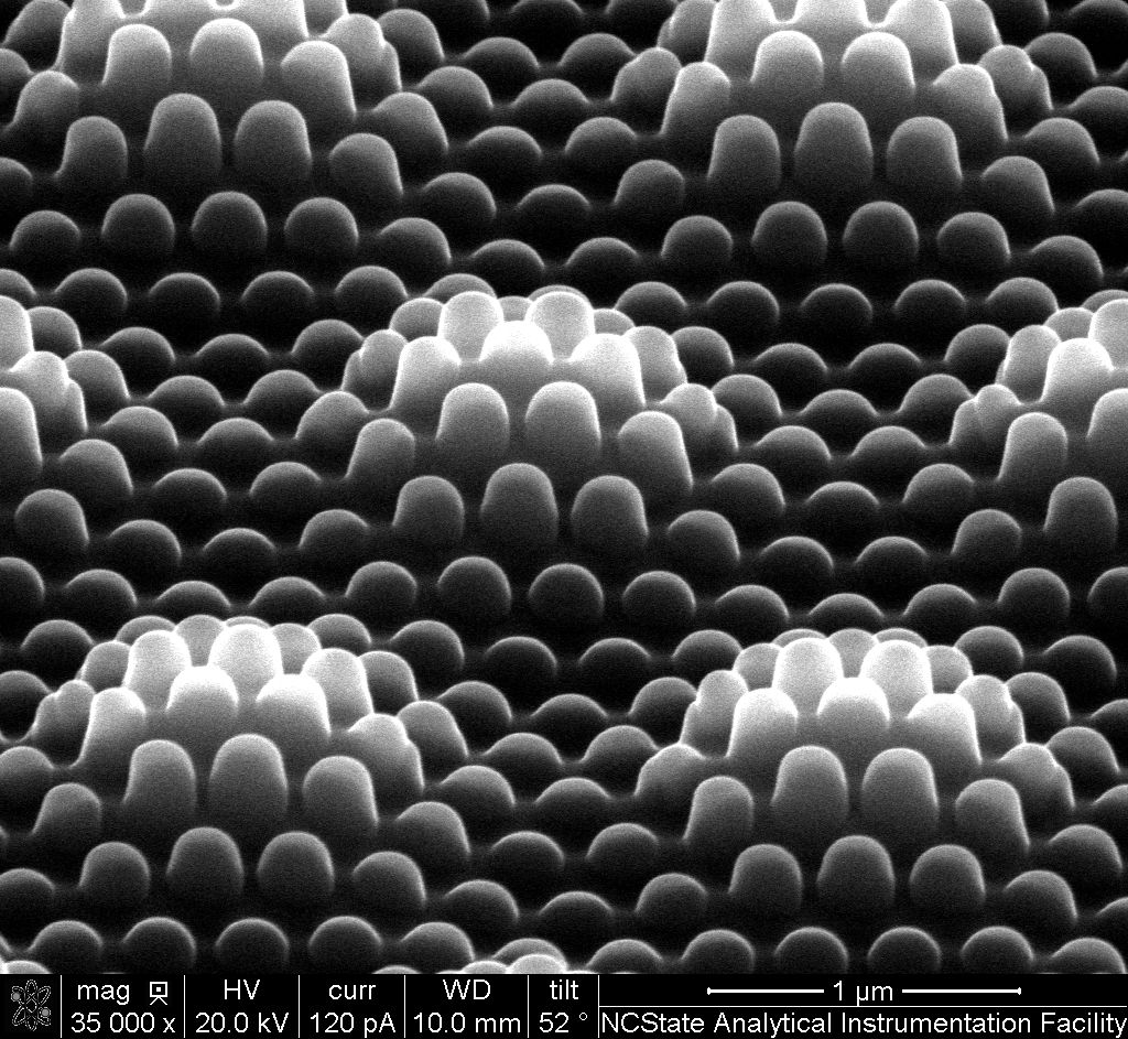 Nanocoined Structures in Diamond